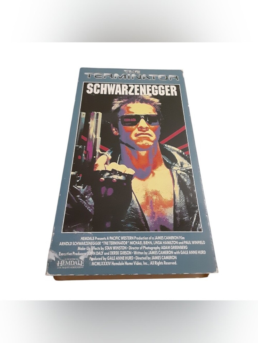The Terminator VHS Tape